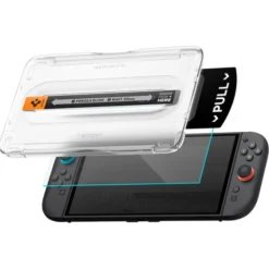 Spigen Nintendo|Akcesoria Do Konsol-SZKŁO HARTOWANE NINTENDO SWITCH 2 GLAS TR EZ FIT PRO 2-PACK