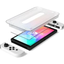 Spigen Inne|Nintendo-Szkło Hartowane Nintendo Switch Oled Glas.Tr ”ez Fit” 2-Pack