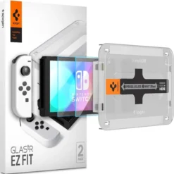 Spigen Inne|Nintendo-Szkło Hartowane Nintendo Switch Oled Glas.Tr ”ez Fit” 2-Pack