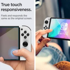 Spigen Inne|Nintendo-Szkło Hartowane Nintendo Switch Oled Glas.Tr ”ez Fit” 2-Pack