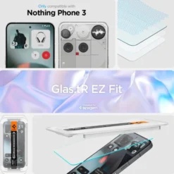 Spigen Inne Marki|Nothing Phone-SZKŁO HARTOWANE NOTHING PHONE 3 GLAS.TR ”EZ FIT” 2-PACK CLEAR