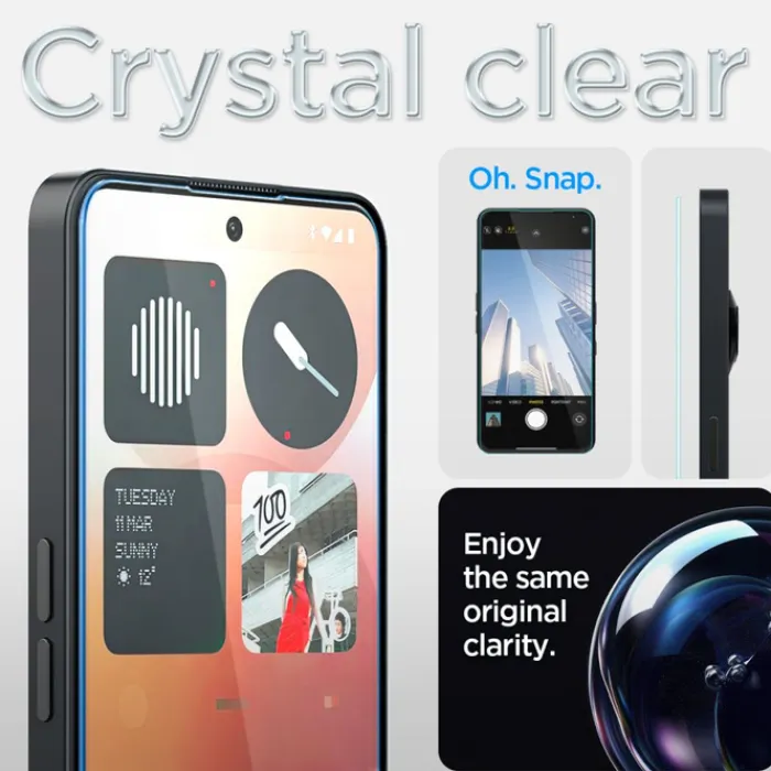 Spigen Inne Marki|Nothing Phone-SZKŁO HARTOWANE NOTHING PHONE 3A / 3A PRO GLAS.TR ”EZ FIT” CLEAR