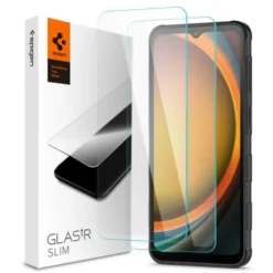 Spigen Samsung|Galaxy Xcover 7-SZKŁO HARTOWANE SAMAUNG GALAXY XCOVER 7 / 7 PRO GLAS.TR SLIM 2-PACK CLEAR