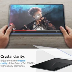 Spigen Galaxy Tab S10 Fe+ Plus 13.1|Samsung-SZKŁO HARTOWANE SAMSUNG GALAXY TAB S10 FE+ PLUS 13.1 X620 / X626B GLAS.TR SLIM CLEAR
