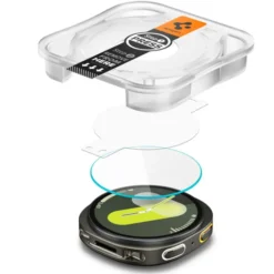 Spigen Galaxy Watch 8 44Mm|Samsung-SZKŁO HARTOWANE SAMSUNG GALAXY WATCH 8 44 MM GLAS.TR ”EZ-FIT” 2-PACK CLEAR