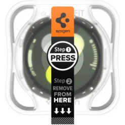 Spigen Galaxy Watch 8 44Mm|Samsung-SZKŁO HARTOWANE SAMSUNG GALAXY WATCH 8 44 MM GLAS.TR ”EZ-FIT” 2-PACK CLEAR