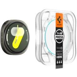Spigen Galaxy Watch 8 40Mm|Samsung-SZKŁO HARTOWANE SAMSUNG GALAXY WATCH 8 40 MM GLAS.TR ”EZ-FIT” 2-PACK CLEAR