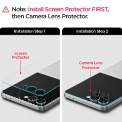 Spigen Samsung|Galaxy Z Flip 7-SZKŁO HARTOWANE SAMSUNG GALAXY Z FLIP 7 GLAS.TR ”EZ FIT” HD 2-PACK CLEAR