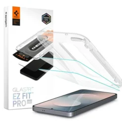 Spigen Samsung|Galaxy S25 Fe-SZKŁO HARTOWANE SAMSUNG GALAXY S25 FE GLAS.TR ”EZ FIT PRO” 2-PACK CLEAR