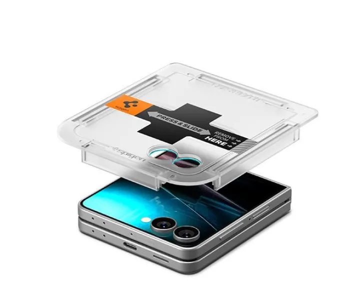 Spigen Samsung|Galaxy Z Flip 7-SZKŁO HARTOWANE SAMSUNG GALAXY Z FLIP 7 GLAS.TR ”EZ FIT” HD CLEAR