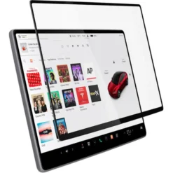 Spigen Tesla|Tesla-SZKŁO HARTOWANE TESLA MODEL Y 2025/2026 MODEL 3 2024/2025/2026 EZ FIT CLEAR TRANSPARENT 15.4" 1PAK