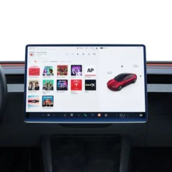 Spigen Tesla|Tesla-SZKŁO HARTOWANE TESLA MODEL Y 2025/2026 MODEL 3 2024/2025/2026 EZ FIT CLEAR TRANSPARENT 15.4