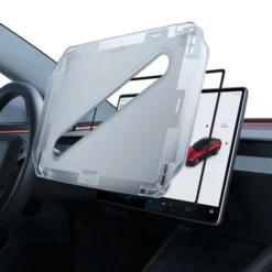 Spigen Tesla|Tesla-SZKŁO HARTOWANE TESLA MODEL Y 2025/2026 MODEL 3 2024/2025/2026 EZ FIT CLEAR TRANSPARENT 15.4