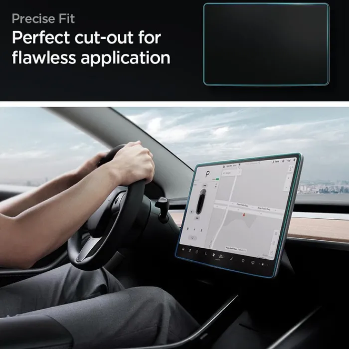 Spigen Tesla|Inne Marki-Szkło Hartowane Tesla Model 3 Y Glas.Tr ”ez Fit”