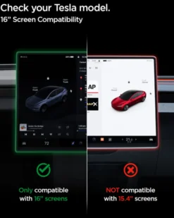 Spigen Tesla|Tesla-SZKŁO HARTOWANE TESLA MODEL Y L 2026 EZ FIT ANTI GLARE MATTE FC CZARNE