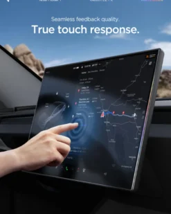 Spigen Tesla|Tesla-SZKŁO HARTOWANE TESLA MODEL Y L 2026 EZ FIT ANTI GLARE MATTE FC CZARNE