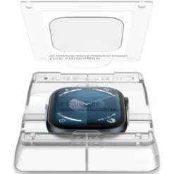 Spigen Apple Watch 11 42Mm|Apple Watch 10 42Mm-SZKŁO HYBRYDOWE ELITE SHIELD ”EZ FIT” 2-PACK APPLE WATCH 10 (42 MM) CLEAR