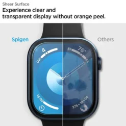 Spigen Apple Watch 11 46Mm|Apple Watch 10 46Mm-SZKŁO HYBRYDOWE ELITE SHIELD ”EZ FIT” 2-PACK APPLE WATCH 10 (46 MM) CLEAR