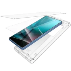 Spigen Samsung|Galaxy S25 Ultra-SZKŁO HYBRYDOWE SAMSUNG GALAXY S25 ULTRA ELITE SHIELD ”EZ FIT” HD CLEAR