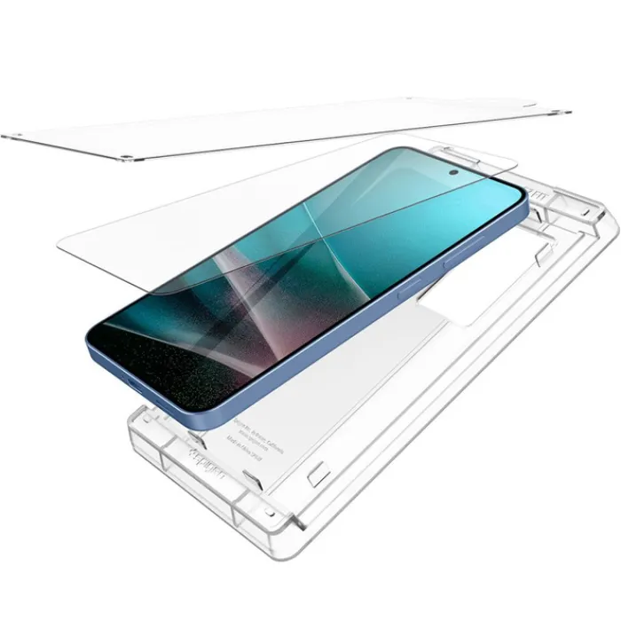Spigen Samsung|Galaxy S25 Plus-SZKŁO HYBRYDOWE SAMSUNG GALAXY S25 PLUS ELITE SHIELD ”EZ FIT” HD CLEAR