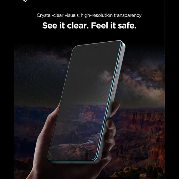 Spigen Samsung|Galaxy S26-SZKŁO PRYWATYZUJĄCE GLAS.TR "EZ FIT PRO AC” HD GALAXY S26 PRIVACY