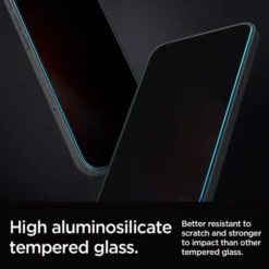 Spigen Iphone 17|Iphone 17 Pro-SZKŁO PRYWATYZUJĄCE GLAS.TR ”EZ FIT” 2-PACK IPHONE 16 PRO, 17, 17 Pro PRIVACY