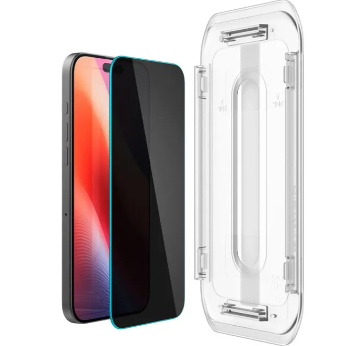Spigen Iphone 16 Pro Max|Iphone 17 Pro Max-SZKŁO PRYWATYZUJĄCE GLAS.TR ”EZ FIT” 2-PACK IPHONE 16 PRO MAX, 17 PRO MAX PRIVACY