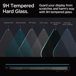 Spigen Iphone 16 Pro Max|Iphone 17 Pro Max-SZKŁO PRYWATYZUJĄCE GLAS.TR ”EZ FIT” 2-PACK IPHONE 16 PRO MAX, 17 PRO MAX PRIVACY