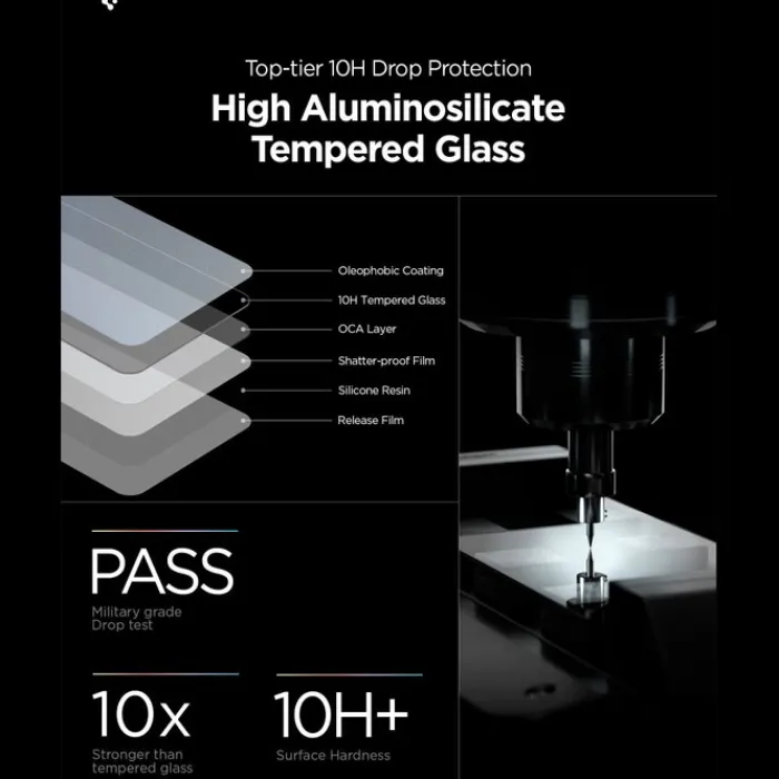 Spigen Samsung|Galaxy S26-SZKŁO PRYWATYZUJĄCE GLAS.TR "EZ FIT PRO AC" HD 2-PACK GALAXY S26 PRIVACY
