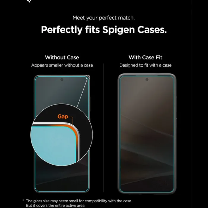 Spigen Samsung|Galaxy S26-SZKŁO PRYWATYZUJĄCE GLAS.TR "EZ FIT PRO AC" HD 2-PACK GALAXY S26 PRIVACY