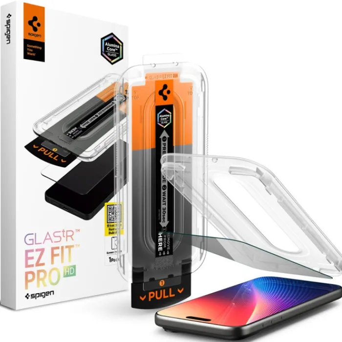 Spigen Iphone 16 Pro Max|Iphone 17 Pro Max-SZKŁO PRYWATYZUJĄCE IPHONE 16 PRO MAX / 17 PRO MAX GLAS.TR ”EZ FIT PRO” PRIVACY