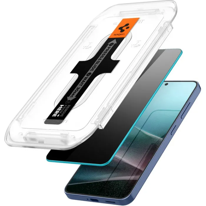 Spigen Samsung|Galaxy S26-SZKŁO PRYWATYZUJĄCE SAMSUNG GALAXY S26 GLAS.TR ”EZ FIT” HD 2-PACK PRIVACY