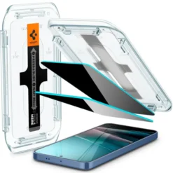 Spigen Szkła Samsung Galaxy S24 Plus|Szkła-SZKŁO PRYWATYZUJĄCE SAMSUNG GALAXY S24+ PLUS / S25+ PLUS GLAS.TR ”EZ FIT” HD 2-PACK PRIVACY