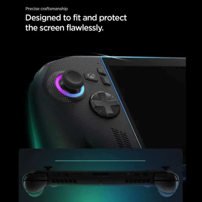 Spigen Asus Rog Ally|Inne Marki-SZKŁO ROG ALLY / ALLY X 2023-2025 / MSI CALW 7 AI+ GLAS.TR SLIM 2-PACK CLEAR