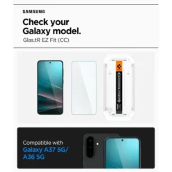 Spigen Samsung|Galaxy A36 5G-SZKŁO SAMSUNG GALAXY A36 / A37 5G GLAS.TR ”EZ FIT HD” CLEAR