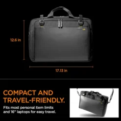 Spigen Torby-TORBA NA LAPTOPA KD300 KLASDEN LAPTOP BAG CZARNA