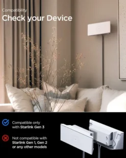 Spigen Inne-UCHWYT ŚCIENNY STARLINK 3RD GEN DO ROUTERA BIAŁY