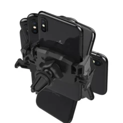Spigen Uchwyty Samochodowe|Uchwyty Z Ładowaniem Indukcyjnym-Uchwyt Do Kratki Click.r Vent Car Mount Black