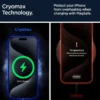 Spigen Uchwyty Magnetyczne|Ładowarki-UCHWYT DO KRATKI ONETAP PRO 3 CRYOMAX MAGSAFE 20W CZARNY
