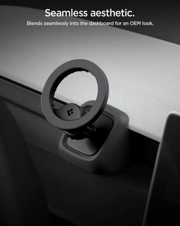 Spigen Tesla-UCHWYT DO KRATKI TESLA MODEL 3 2024 Y JUNIPER MAGSAFE CZARNY