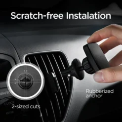 Spigen Iphone 16 Plus|Iphone 16 Pro Max-Uchwyt Magnetyczny Do Kratki H12 Air Vent Magnetic Car Mount Holder