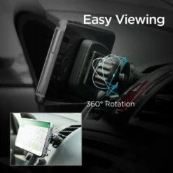 Spigen Iphone 16 Plus|Iphone 16 Pro Max-Uchwyt Magnetyczny Do Kratki H12 Air Vent Magnetic Car Mount Holder