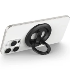 Spigen Uchwyty Magnetyczne|Uchwyty Na Telefon-UCHWYT MAGNETYCZNY O-MAG MAGNETYCZNY Z PODSTAWKĄ CZARNY