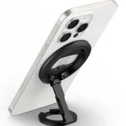 Spigen Uchwyty Magnetyczne|Uchwyty Na Telefon-UCHWYT MAGNETYCZNY O-MAG MAGNETYCZNY Z PODSTAWKĄ CZARNY