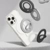Spigen Uchwyty Magnetyczne|Uchwyty Na Telefon-UCHWYT NA PALEC DUAL POP MAG MAGSAFE PHONE RING CZARNY