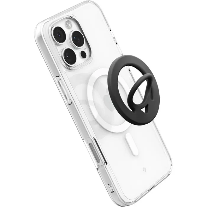 Spigen Uchwyty Magnetyczne|Uchwyty Na Telefon-UCHWYT NA PALEC DUAL POP MAG MAGSAFE PHONE RING CZARNY
