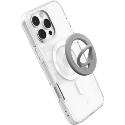 Spigen Uchwyty Magnetyczne|Uchwyty Na Telefon-UCHWYT NA PALEC DUAL POP MAGSAFE SZARY