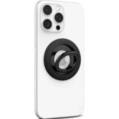 Spigen Uchwyty Magnetyczne|Uchwyty Na Telefon-UCHWYT NA PALEC NANO POP MAGSAFE PHONE RING BLACK SESAME