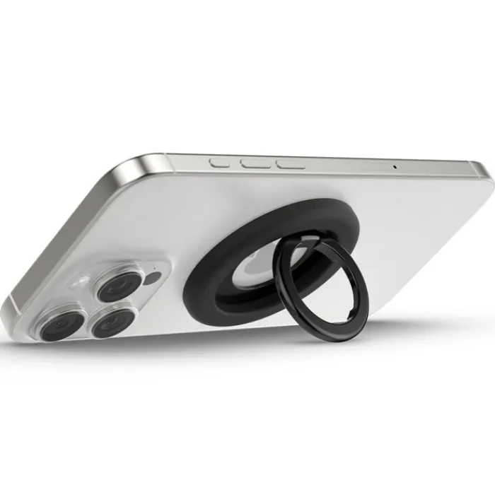 Spigen Uchwyty Magnetyczne|Uchwyty Na Telefon-UCHWYT NA PALEC NANO POP MAGSAFE PHONE RING BLACK SESAME