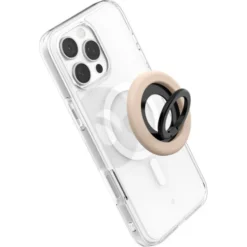 Spigen Uchwyty Magnetyczne|Uchwyty Na Telefon-UCHWYT NA PALEC NANO POP MAGSAFE PHONE RING COCONUT BEIGE